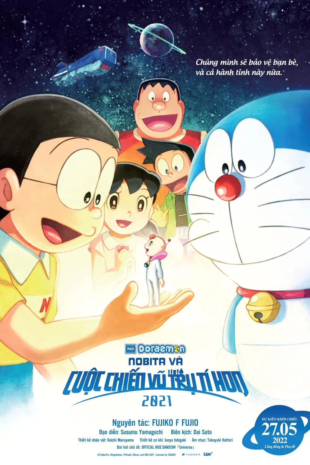 Doraemon Movie 41: Nobita Và Cuộc Chiến Vũ Trụ Tí Hon